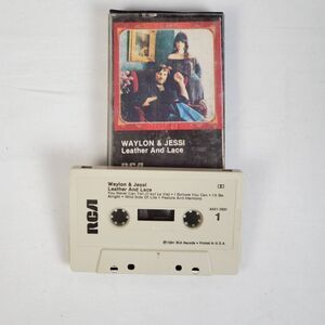 Waylon & Jessi - Leather and Lace Cassette Tape 1981 RCA